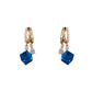 ✨Boucles d’Oreilles Bleues en Cristaux Artificiels