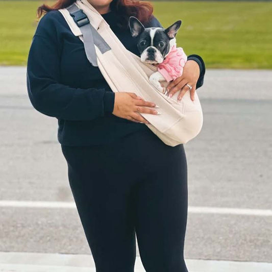 🐱🐶Sac de transport réglable en bandoulière pour animaux de compagnie