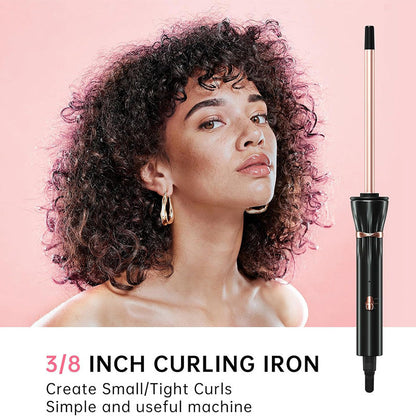 📦Achetez 2 et bénéficiez de la gratuité des frais de port🎀 Bigoudi 3/8 po en laine bouclée – Ultra fin & doux pour vos cheveux 💖