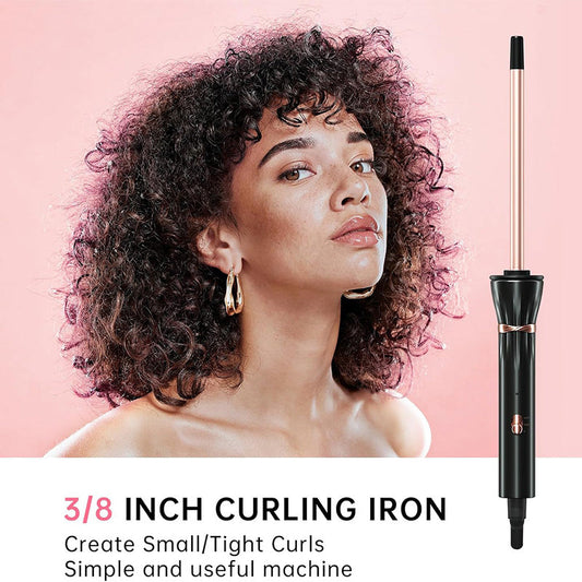 📦Achetez 2 et bénéficiez de la gratuité des frais de port🎀 Bigoudi 3/8 po en laine bouclée – Ultra fin & doux pour vos cheveux 💖