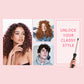 📦Achetez 2 et bénéficiez de la gratuité des frais de port🎀 Bigoudi 3/8 po en laine bouclée – Ultra fin & doux pour vos cheveux 💖