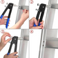 Ensemble d'outils manuels robustes pour écrous à rivets 