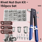 Ensemble d'outils manuels robustes pour écrous à rivets 