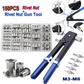Ensemble d'outils manuels robustes pour écrous à rivets 