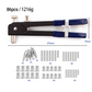 Ensemble d'outils manuels robustes pour écrous à rivets 