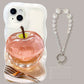 Coque de Téléphone Transparente avec Motif Pomme pour iPhone 🍏📱 - Protection Élégante et Fun!