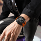 🛍️ Temps limité 50% 💎 Montre sportive élégante avec écran lumineux, bracelet en silicone et design imperméable ✨