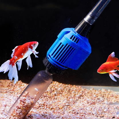 Changeur d'eau et nettoyeur de filtre d'aquarium à aspiration électrique