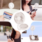 Ventilateur magnétique portable avec support anneau ajustable