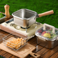 🔥50% de réduction🔥Ensemble de friteuse multifonction – Friteuse, cuiseur, conservation fraîche et lavage de légumes