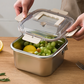 🔥50% de réduction🔥Ensemble de friteuse multifonction – Friteuse, cuiseur, conservation fraîche et lavage de légumes