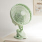 Ventilateur rotatif à pince à 2 vitesses avec boîte à arômes