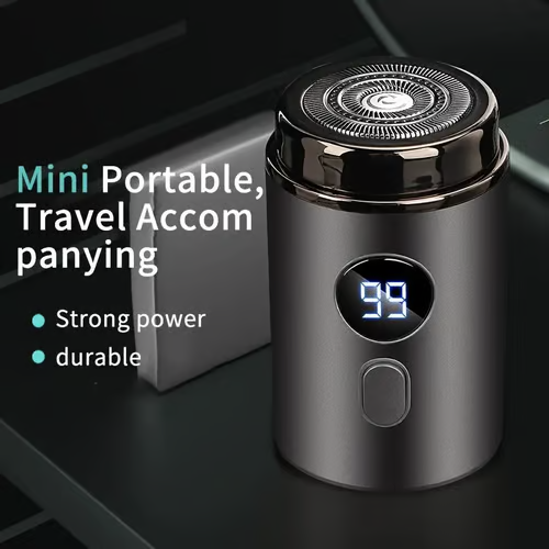 🔥Hot Promotion 49% OFF🔥Men’s Powerful Mini Electric Shaver with Digital Display