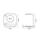 3-en-1 Lampe de Bureau avec Charge Sans Fil Magnétique