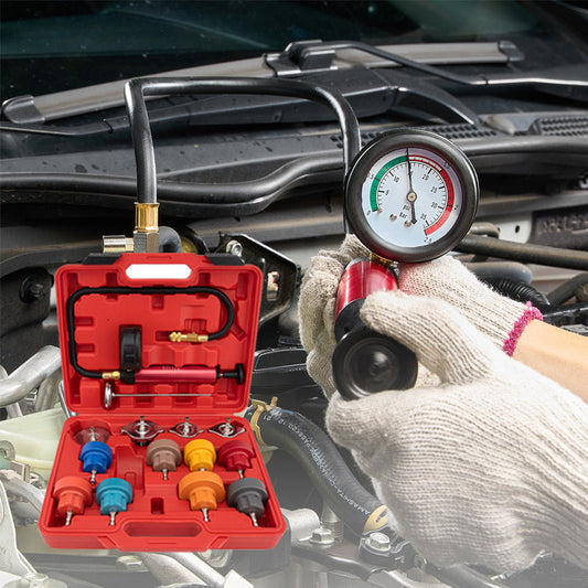 Kit de Testeur de Pression et de Fuites Universel pour Radiateur
