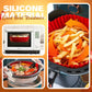 Plaque de cuisson en silicone pour friteuse à air(silicone 100% comestible)