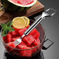 🍉🔪Coupe-fruits 2 en 1 en acier inoxydable avec couteau et fourchette