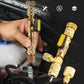 Outil de Retrait de Noyau de Valve pour Climatisation avec Ports SAE 1/4“ et 5/16“