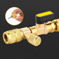 Outil de Retrait de Noyau de Valve pour Climatisation avec Ports SAE 1/4“ et 5/16“