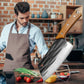 Couteau de cuisine en acier inoxydable forgé pour la maison