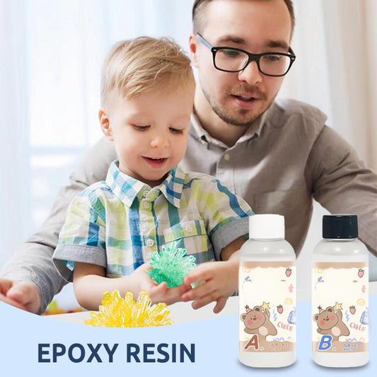 Kit de Résine Époxy & Durcisseur Transparent