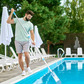 Aspirateur de Piscine Sans Fil Rechargeable 3-en-1