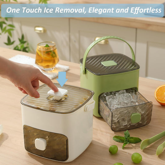 ❄️Machine à Glaçons Portable avec Couvercle et Boîte de Rangement