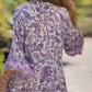 🔥50% de réduction pour une durée limitée !🔥👗Ladies Floral V-Neck Dress (robe à col en V)
