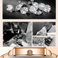 Joli cadeau - Montre tendance en diamant carré en or rose pour femme 🔥Achetez-en 2, livraison gratuite🔥