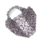 ✨Bandeau Creux Large à Perles en Fleurs de Prunier