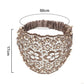 ✨Bandeau Creux Large à Perles en Fleurs de Prunier