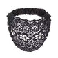 ✨Bandeau Creux Large à Perles en Fleurs de Prunier