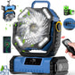 Ventilateur Oscillant Portable avec Télécommande