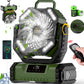 Ventilateur Oscillant Portable avec Télécommande