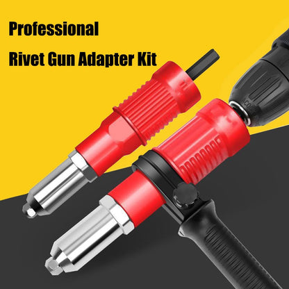 ⏳Temps limité 50% de réduction💥Kit d'adaptation professionnel pour tête de forage à rivets