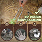 Outil Compact de Désherbage de Jardin à 2 Dents