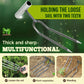 Outil Compact de Désherbage de Jardin à 2 Dents