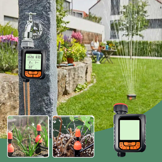 💐🍀Minuterie d’Arrosage Programmable Polyvalente avec Système d’Arrosage Automatique