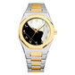 Montre pour homme tendance et polyvalente avec bracelet en acier