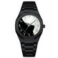 Montre pour homme tendance et polyvalente avec bracelet en acier