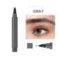 Stylo barbe et sourcils 4 en 1 waterproof - Longue durée et sans bavures