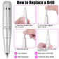 Set de Polissage et de Lustrage d’Ongles Portable et Rechargeable