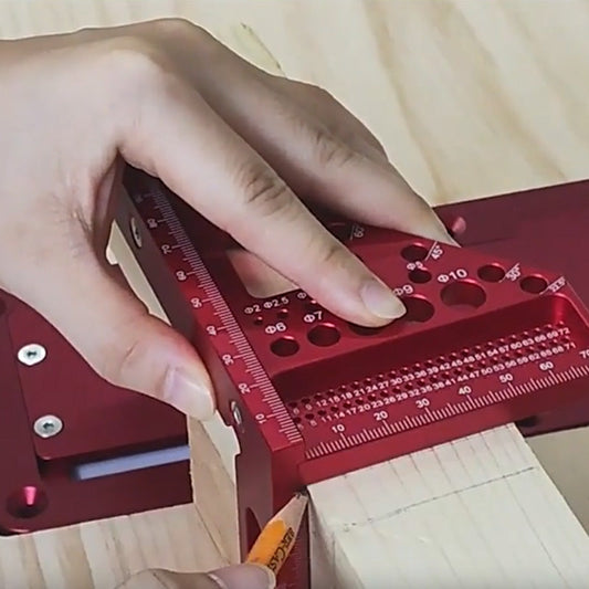 🔥50% de réduction🔥Équerre triangulaire en aluminium pour le travail du bois