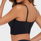 ✨ Soutien-gorge invisible dans le bas du dos |Sangle d'épaule amovible|Invisible non exposé