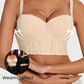 ✨ Soutien-gorge invisible dans le bas du dos |Sangle d'épaule amovible|Invisible non exposé