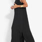 🎀 Mujer Casual Color Sólido Halter Vestido Sin Mangas Lino