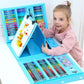 🔥 50% DE RÉDUCTION ! ✨ Kit Artistique 6-en-1 Enfant - 208 Pièces, Chevalet Double Face, Matériaux Sûrs, Idéal pour Développer la Créativité 🎨✨