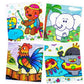 🔥 50% DE RÉDUCTION ! ✨ Kit Artistique 6-en-1 Enfant - 208 Pièces, Chevalet Double Face, Matériaux Sûrs, Idéal pour Développer la Créativité 🎨✨