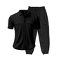 🚀50% de réduction✨Ensemble 2 Pièces Unicolore Tendance pour Homme