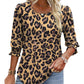🌸 Chemise formelle et décontractée à manches fendues et poignets froncés pour femmes